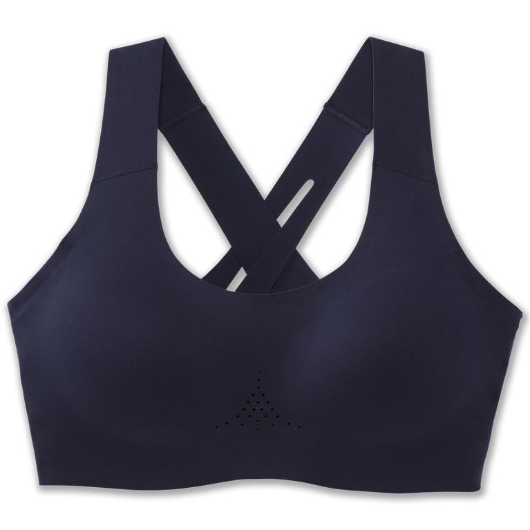 Brooks Dare Crossback 2.0 Sports Women's Running Bra - Navy (26947-PRSK)